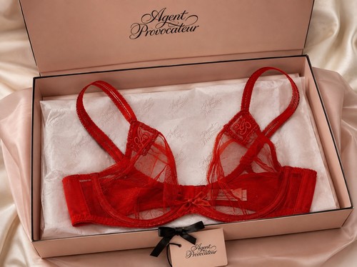 Red agent provocateur bra new - red,